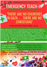 Emergency Teach-In (Christmas Special!): "There Are No Churches  in Gaza...There are no Christians" Our Language, Media, Social Sciences Experts Weigh In
